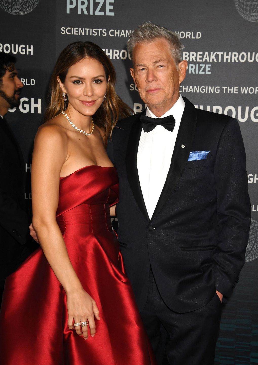 David Foster z żoną