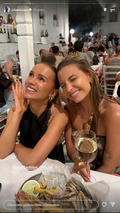 Maffashion i Julia Wieniawa kontynuują wspólne wakacje