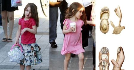 NAJLEPIEJ UBRANE dzieci celebrytów: Suri Cruise! (ZDJĘCIA)