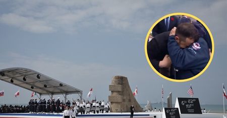Zobaczył Zełenskiego i nie wahał się ani chwili. Wszystko się nagrało