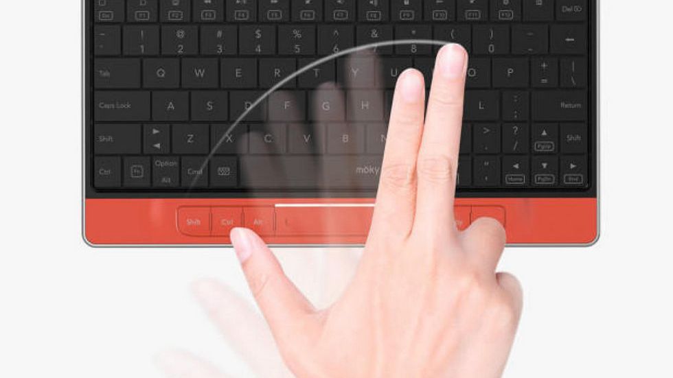 Moky: klawiatura, która jest touchpadem. Wygoda znana z BlackBerry, na którą czekałem 1