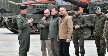 "Brygada pancerna będzie do dyspozycji". Duda ujawnia