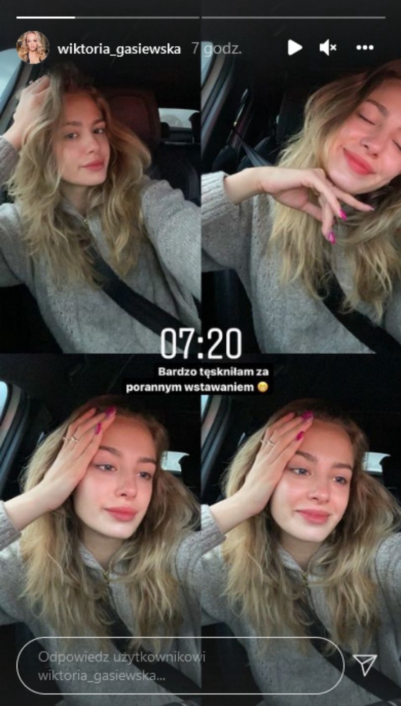 Wiktoria Gąsiewska wróciła do Polski