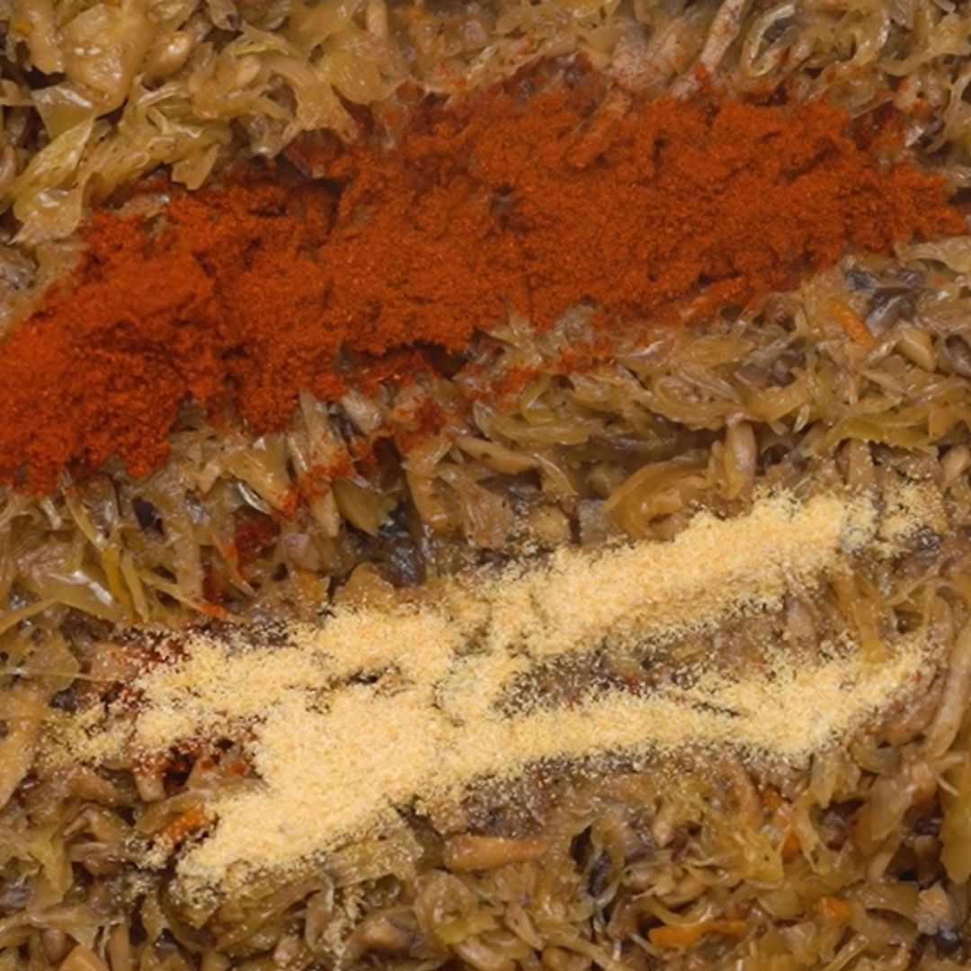 W farszu nie zabraknie też aromatycznych przypraw