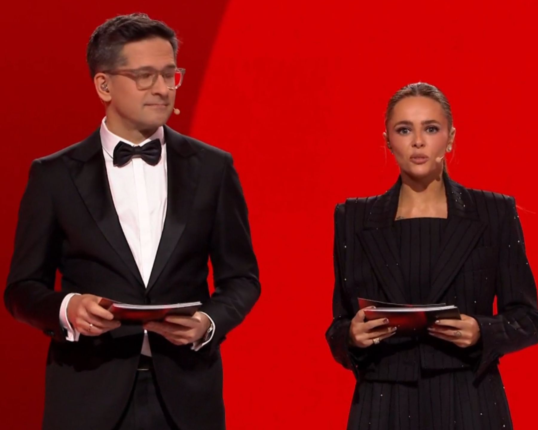 Bartek Chaciński i Gabi Drzewiecka podczas Paszportów Polityki 