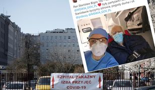 Koronawirus w Polsce. 100-latek wyleczony z COVID-19. Dziękując lekarzom powiedział: "wolałbym tu zostać"