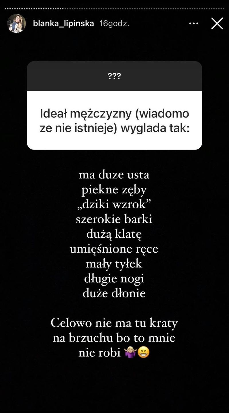 Wpis Blanki Lipińskiej