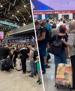 Paraliż w Rosji, milionowe straty. Dziesiątki tysięcy pasażerów ma problem