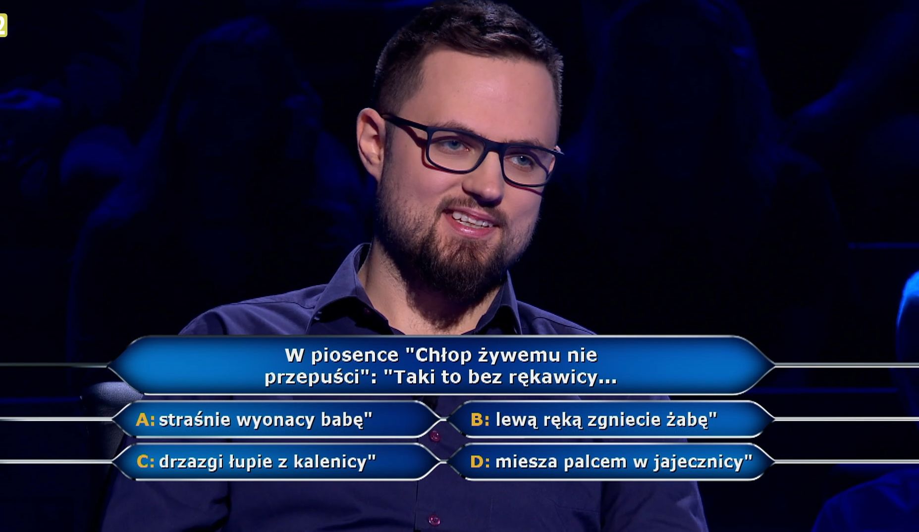 Przy tym pytaniu w "Milionerach" poległ pan Maciej 