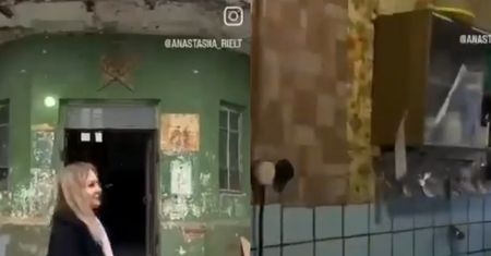 Apartamentowiec w rosyjskim Kazaniu. Widok jest szokujący