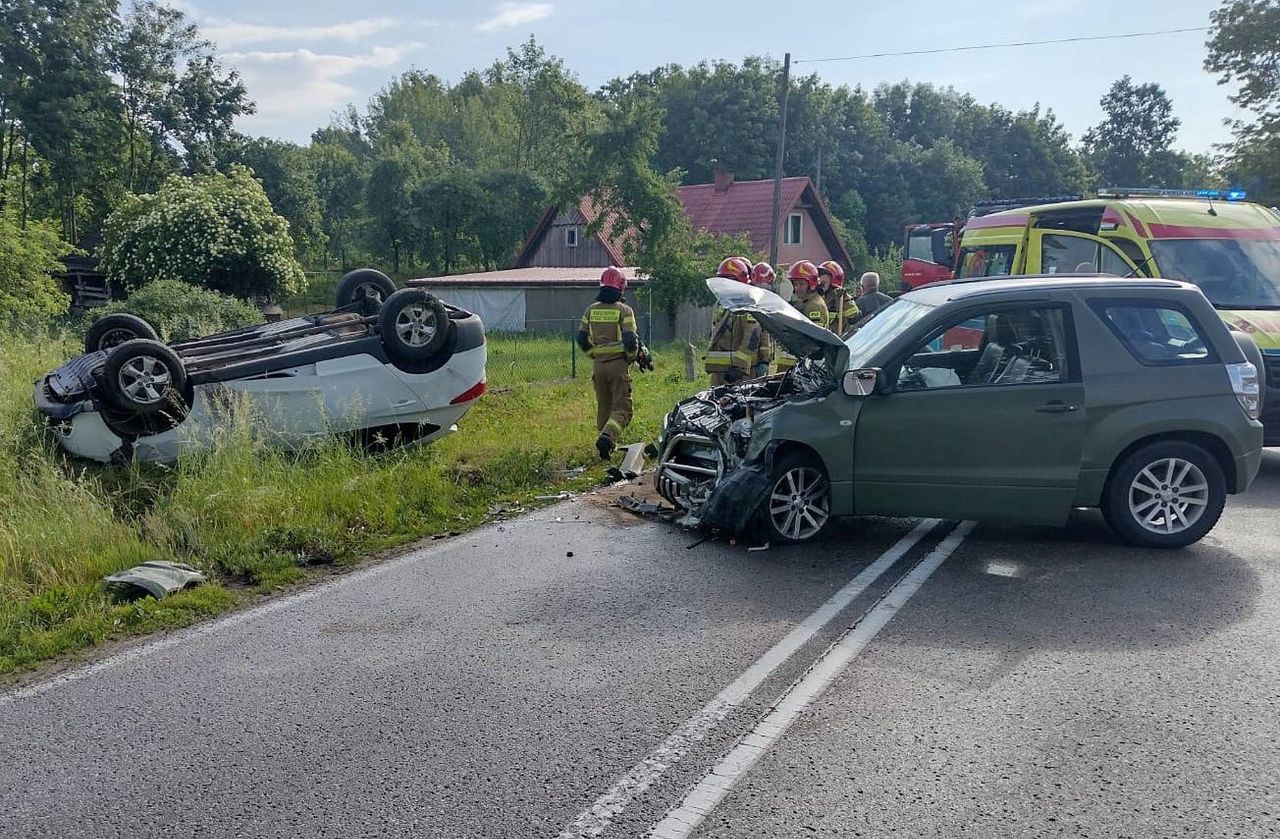 Wymusiła pierwszeństwo, wyjeżdżając z posesji