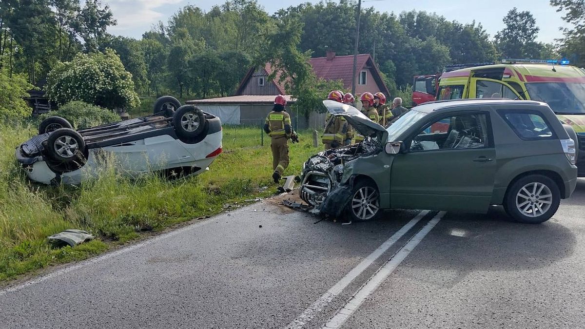 Wymusiła pierwszeństwo, wyjeżdżając z posesji