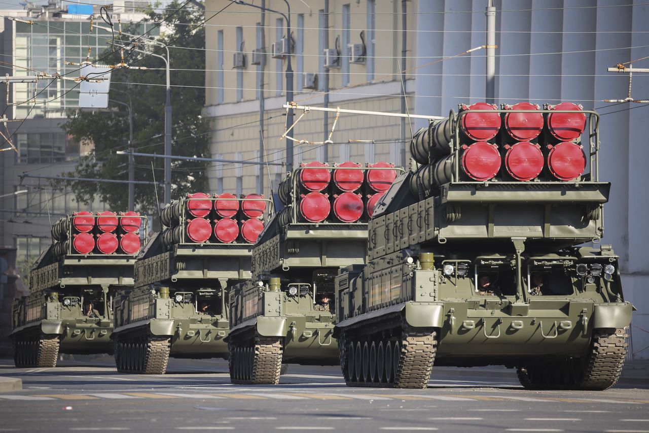 W Ukrainie zauważono zestawy Buk-M3; zdjęcie ilustracyjne