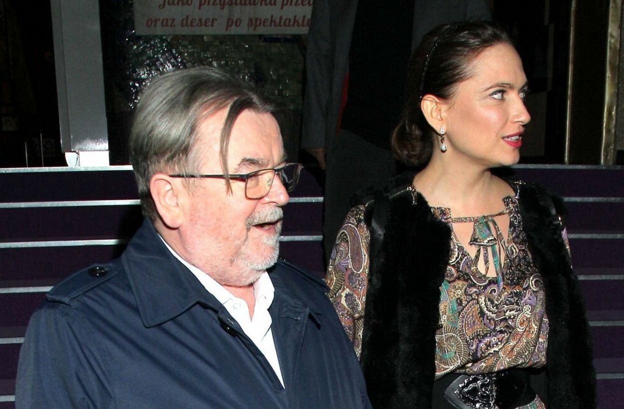 Anna Cieślak i Edward Miszczak w teatrze