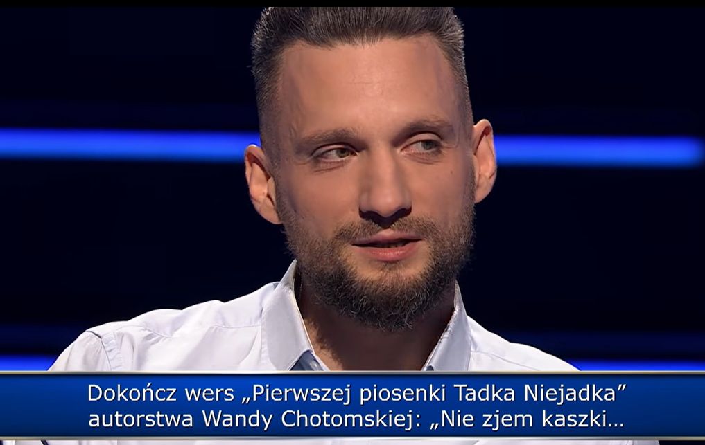 "Milionerzy", porażka w pytaniu za 50 tys. zł