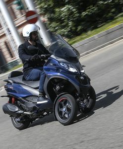 Piaggio odświeża trójkołowce MP3. Do oferty dołącza wersja 400