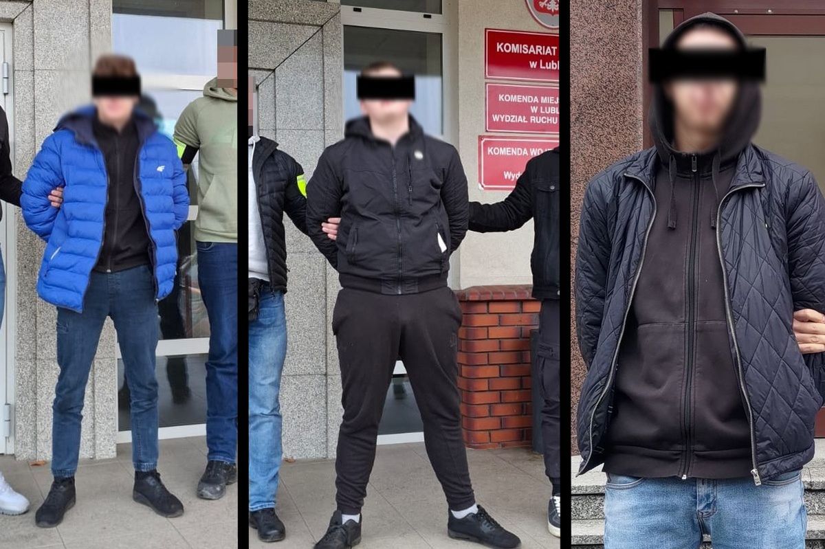 Trzech mieszkańców Lublina tymczasowo aresztowanych za brutalny rozbój i pobicie