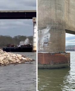 Czarna seria w USA. Barka uderzyła w most w Oklahomie
