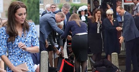 Książę William "ratuje" upadającego 72-letniego weterana (ZDJĘCIA)