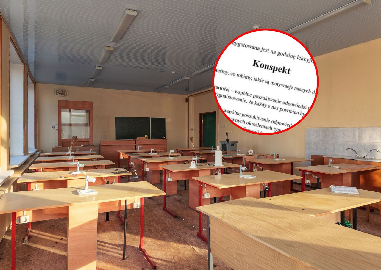 "Obrzydliwa propaganda". Upublicznili konspekt lekcji dla 8-latków