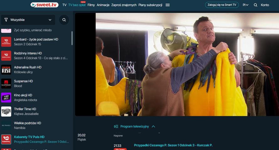 Sweet.TV będzie oferować jedynie kanały FAST? Platforma odpowiada