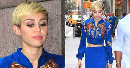 Elegancka Miley Cyrus! LEPIEJ?