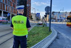 Wypadek w Łodzi. Pijany motocyklista w szpitalu. Pasażer zmarł