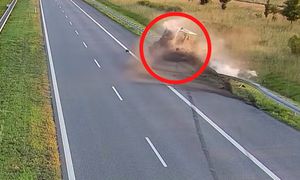 Wstrząsające sceny na A1. Naliczyli 67 aut. Ponure wnioski