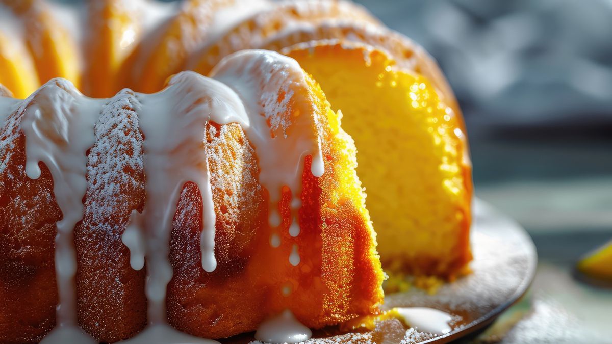 Prosta babka cytrynowa jest idealna na Wielkanoc