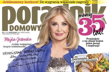 Okładka jubileuszowego "Poradnika Domowego"