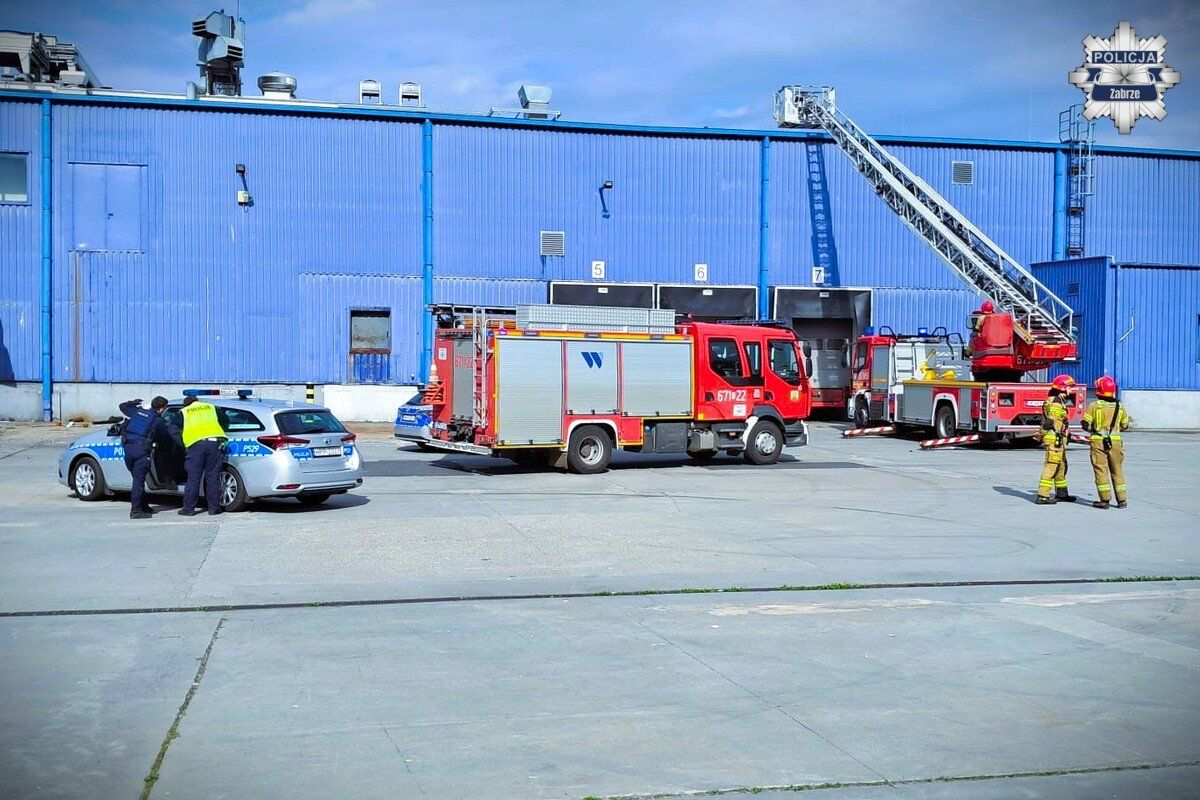 Niecodzienna akcja policji z Zabrza