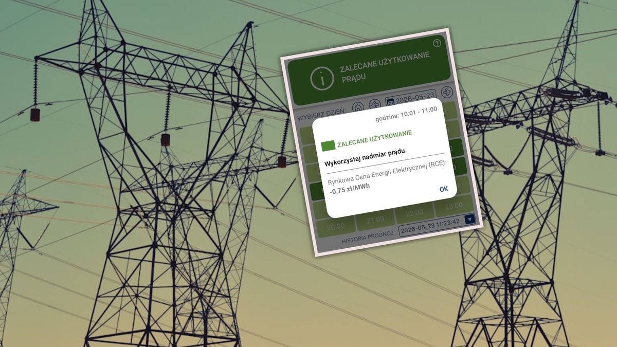 Ujemne ceny energii