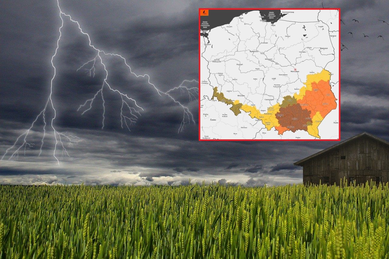 Synoptycy biją na alarm. Ściana deszczu, wydano alerty