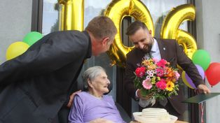 Teresin: Rodzinny Dom Pomocy "Magnolia" w gminie Drużbice. Bełchatowianka Maria Kamińska świętowała 106. urodziny