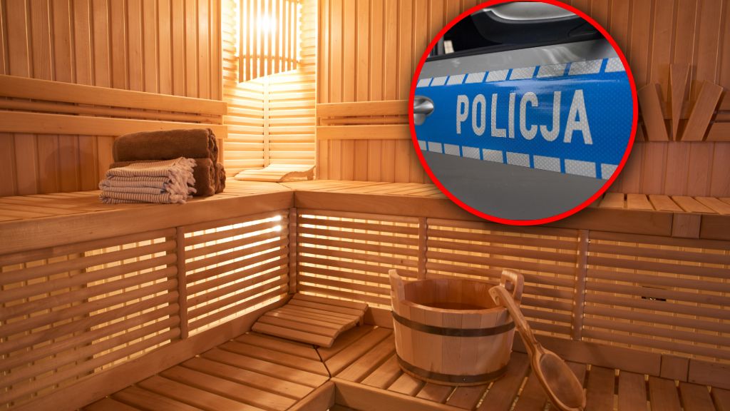 Policja wezwana po scenie erotycznej w saunie