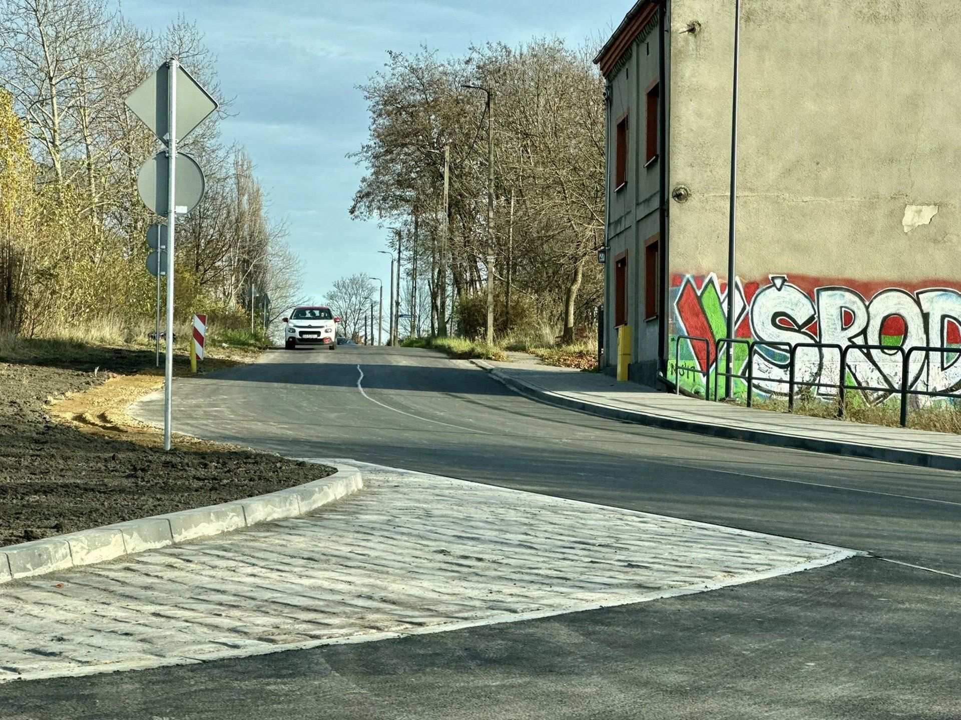 Nowy zjazd z DK94 w ulicę Północną został otwarty dla kierowców