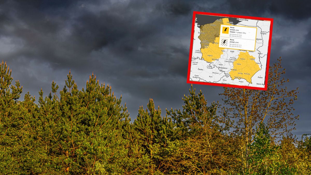 Zaczęło grzmieć, burze mają trwać przez następne godziny