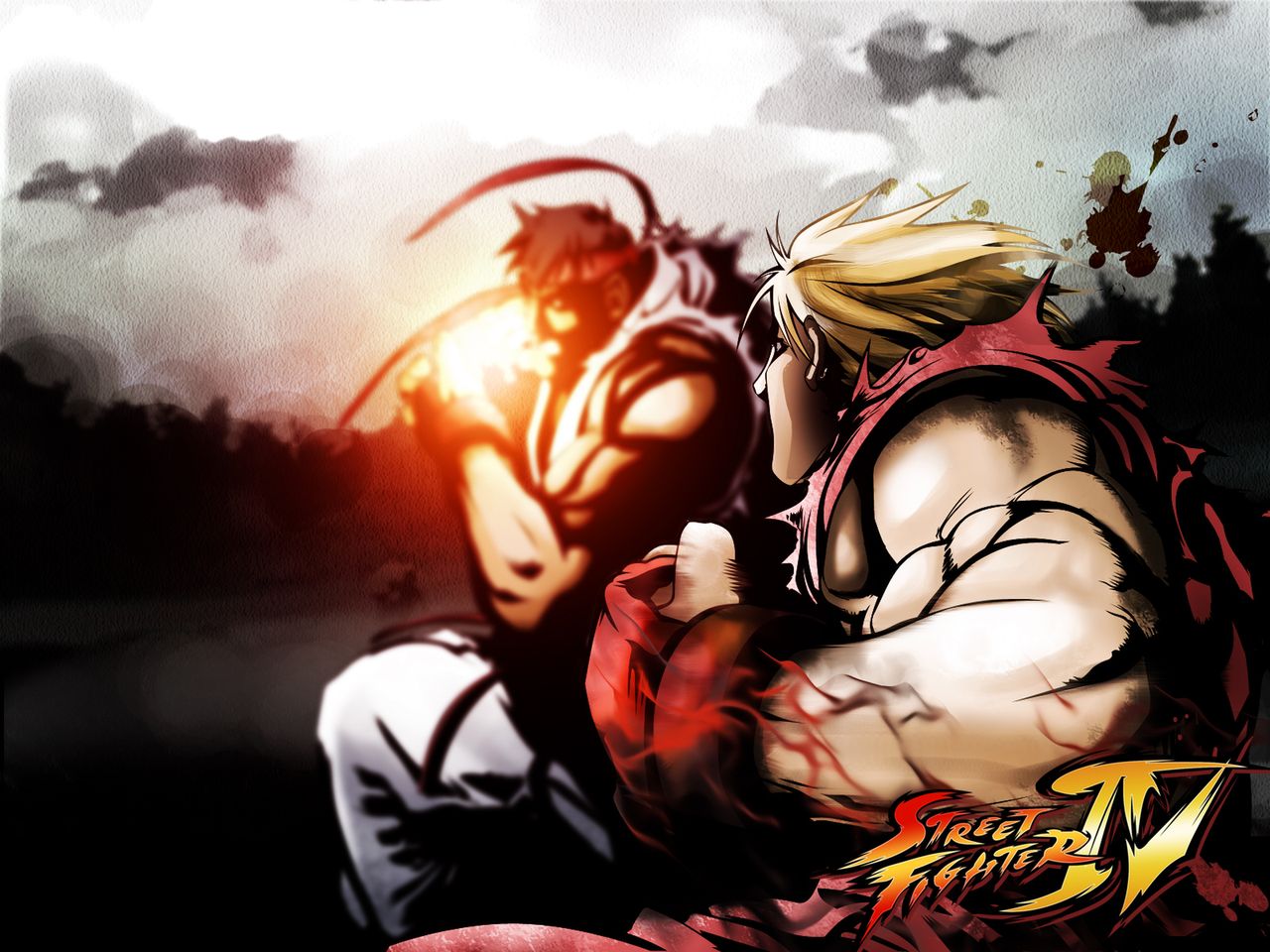 Street Fighter IV przywrócił blask gatunkowi (Fot. Świat Tapet)