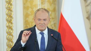 Tusk o atakach Rosji. "Znów musieliśmy ewakuować przejścia graniczne"