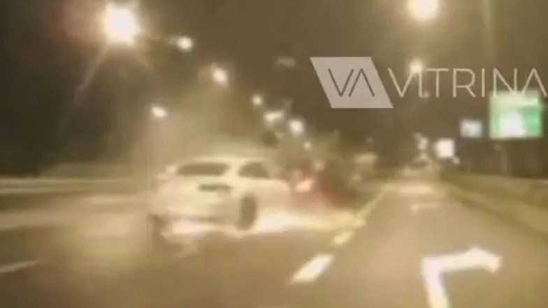 Wypadek na Trasie Łazienkowskiej w Warszawie