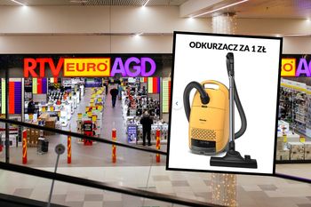 Odkurzacz renomowanej marki za 1 zł. Oto haczyk