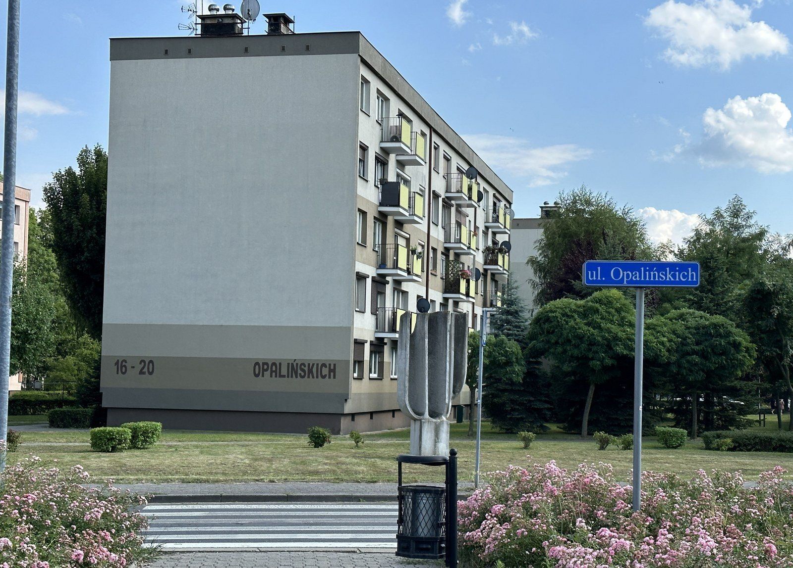 Rondo przy Opalińskich w Lesznie