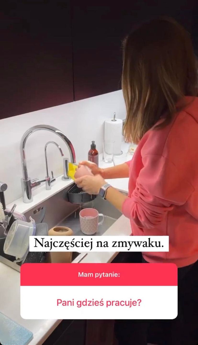Agata Rubik spełnia się zawodowo przy zmywaku