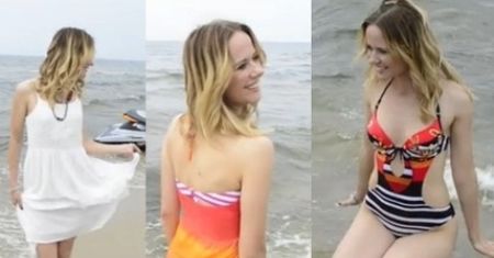 Aktorka z "Klanu" wygina się na plaży!