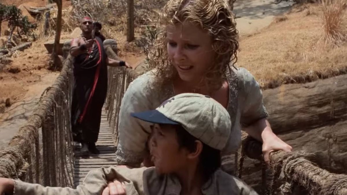 "Indiana Jones i świątynia zagłady" w telewizji