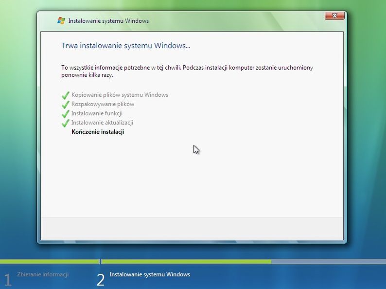 Instalacja Windows Vista krok po kroku 12
