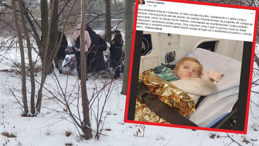 Radny z Sosnowca chce pomóc bezdomnej 24-latce i jej córce