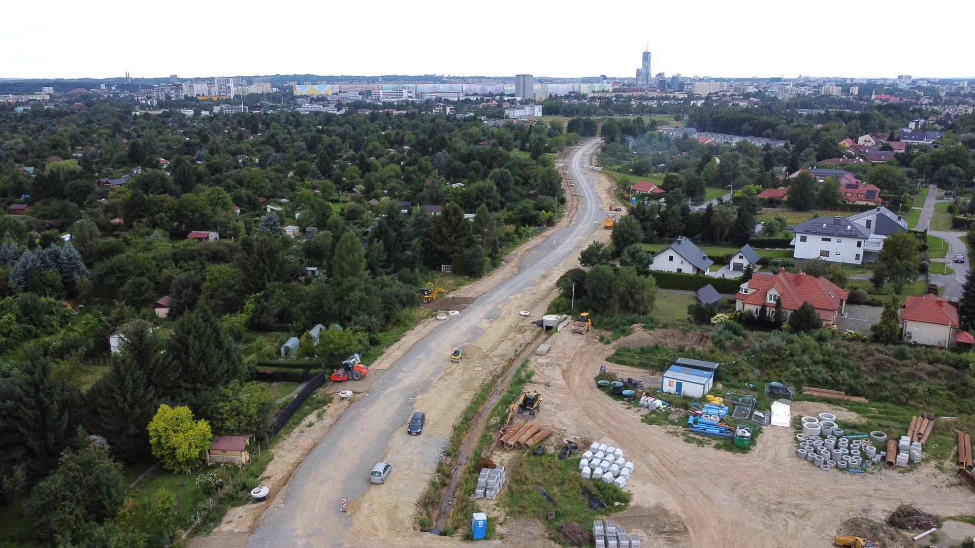 Budowa łącznika Wieniawskiego z Armii Krajowej w Rzeszowie. 31.07.2025