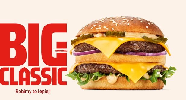 Big Classic nowością w ofercie MAX Premium Burgers