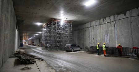 Południowa Obwodnica Warszawy. Budowa tunelu pod Ursynowem na finiszu